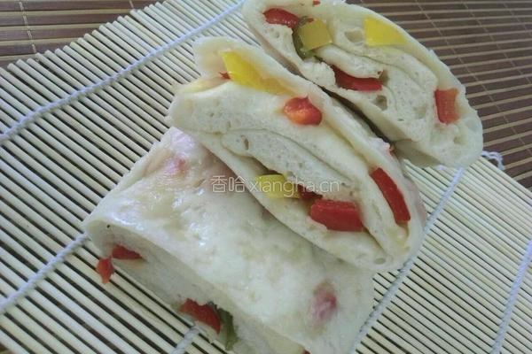 彩椒千层卷的做法图解11