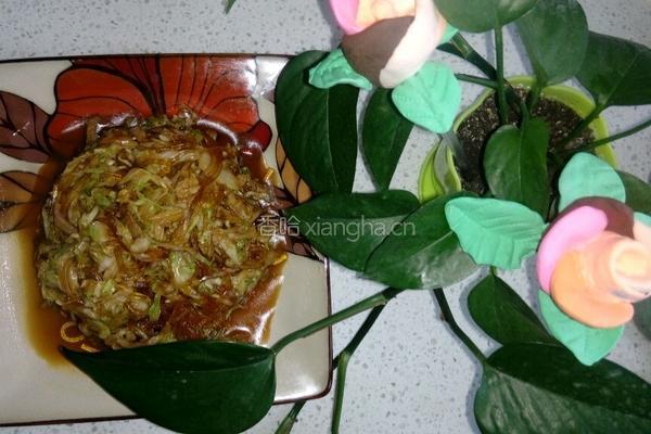 卷心菜炒粉的做法图解10