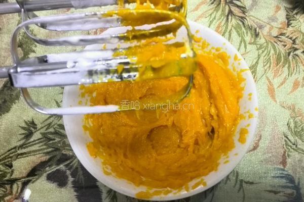 南瓜戚风蛋糕8寸的做法图解13