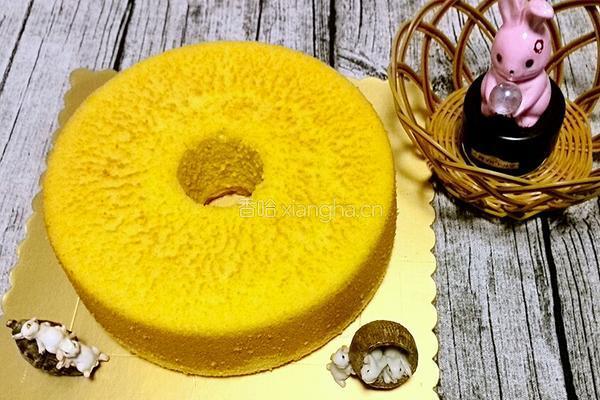 南瓜戚风蛋糕8寸的做法图解24