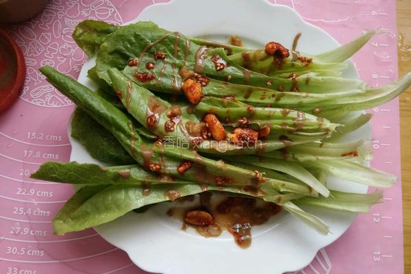 麻酱生菜的做法图解9