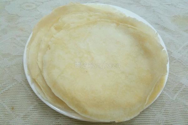 卷心菜肉丝炒春饼的做法图解2