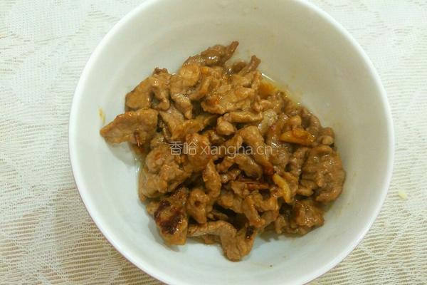 卷心菜肉丝炒春饼的做法图解8