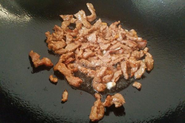 卷心菜肉丝炒春饼的做法图解11