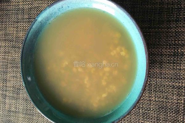 解暑绿豆冰糖水的做法图解4