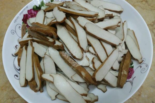 香辣豆干的做法图解3