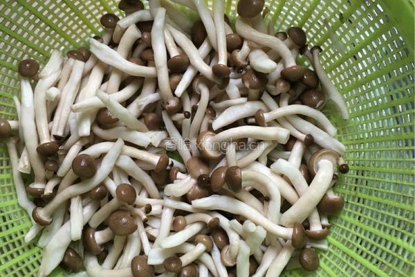 蟹味菇炒鸡蛋的做法图解3