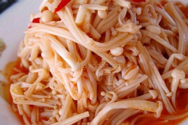 风味金针菇的做法图解9