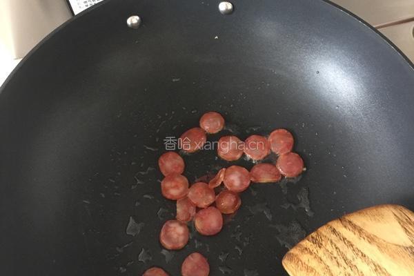 腊味荷兰豆的做法图解4