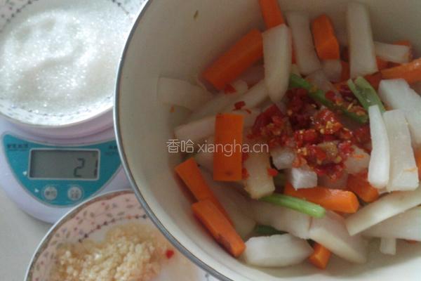 酸甜爽口萝卜的做法图解6