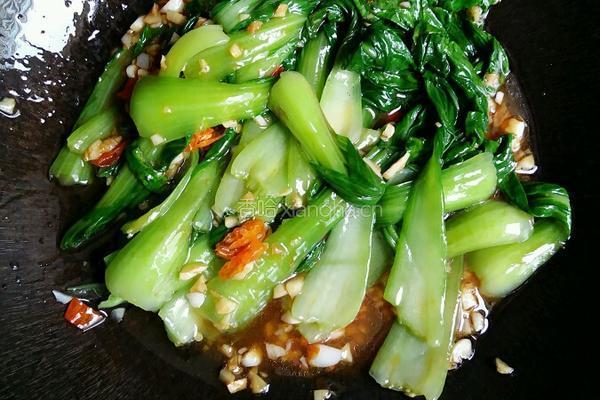 蚝油小青菜的做法图解8