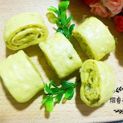 南瓜芝麻葱花馒头的做法[图]