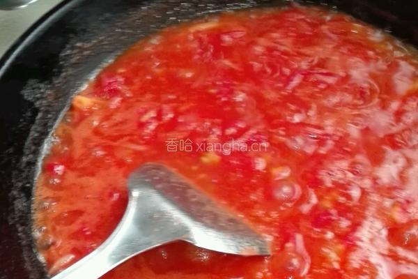 茄汁肉的做法图解4