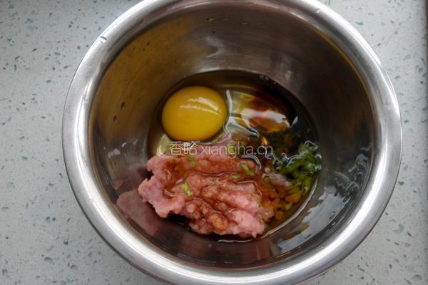 卷心菜鸡蛋肉饼的做法图解5