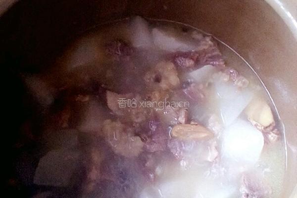 白萝卜炖牛腩的做法图解11