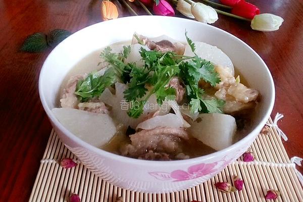 白萝卜炖牛腩的做法图解13