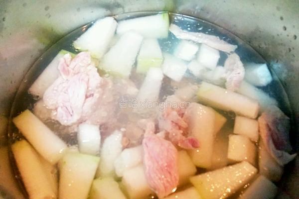 牡蛎瘦肉冬瓜汤的做法图解7