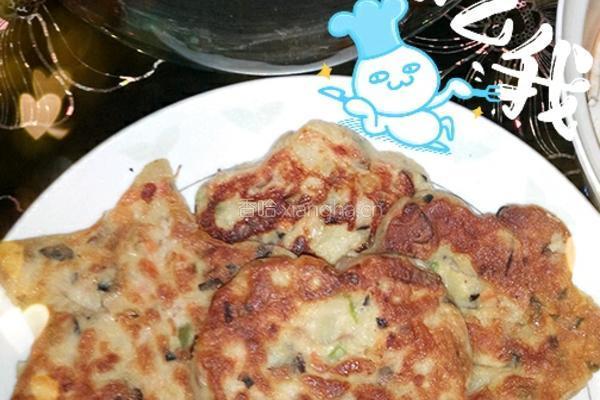 土豆泥肉香菇饼的做法图解10