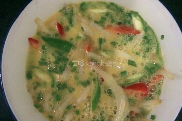 银鱼煎鸡蛋的做法图解3