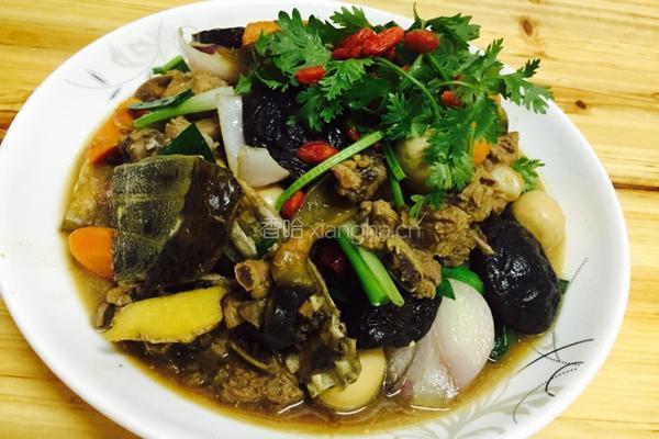 甲鱼烧排骨的做法图解7