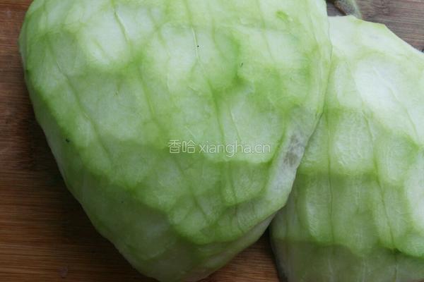 西瓜皮猪肉馄饨的做法图解1