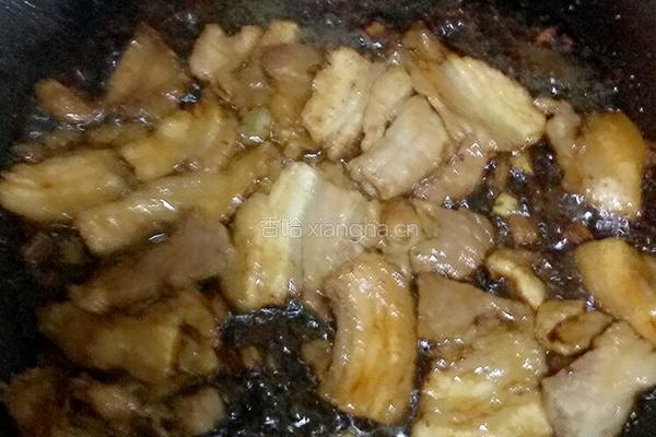 肉炒蒜香豇豆的做法图解8