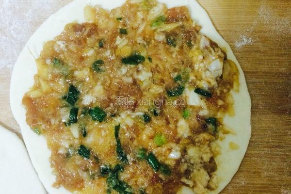 猪肉白菜馅的肉饼的做法图解13