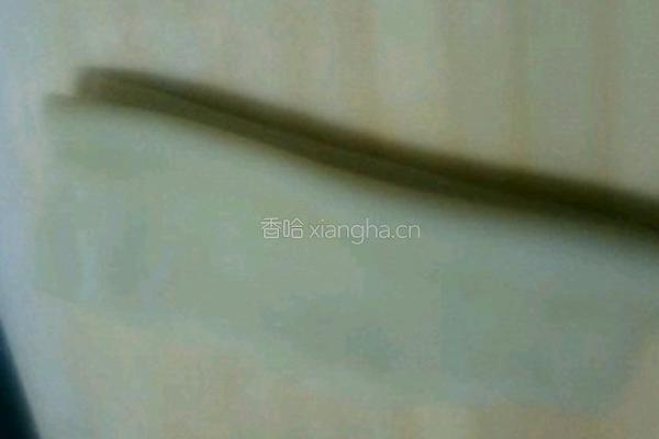 手擀刀切面条的做法图解3