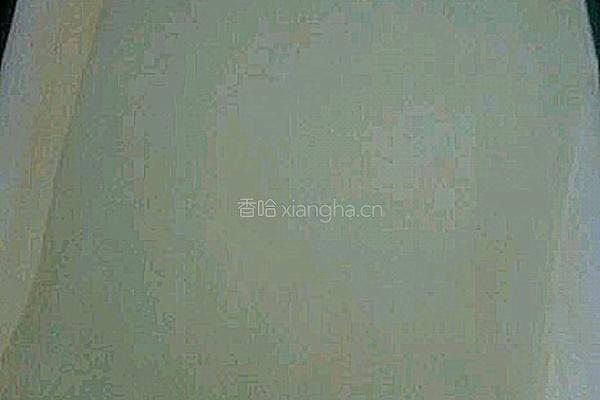 手擀刀切面条的做法图解2