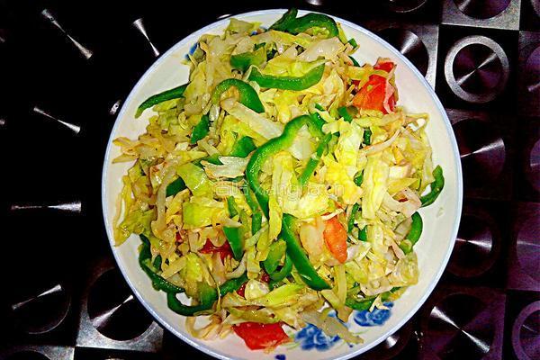 卷心菜爆炒卷心菜的做法图解6