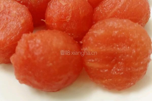 西瓜球的做法图解3
