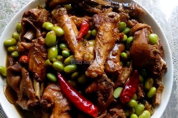 毛豆烧仔鸡的做法图解5