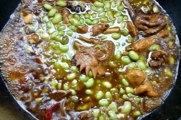 毛豆烧仔鸡的做法图解4