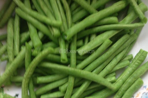 豆角肉末的做法图解4