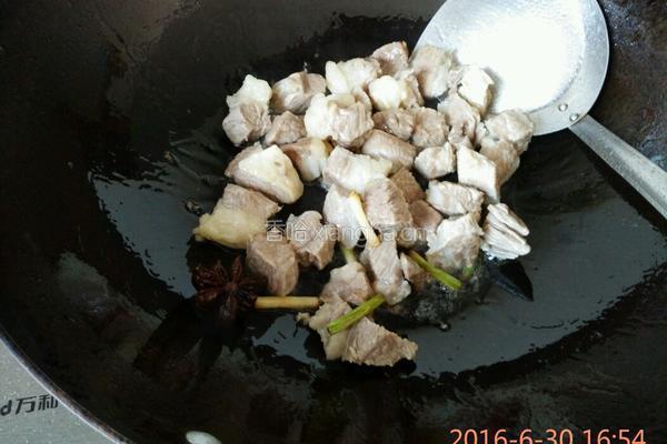 南瓜土豆炖牛肉的做法图解4