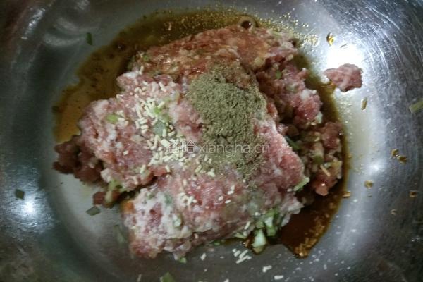 萝卜馅肉饼的做法图解4