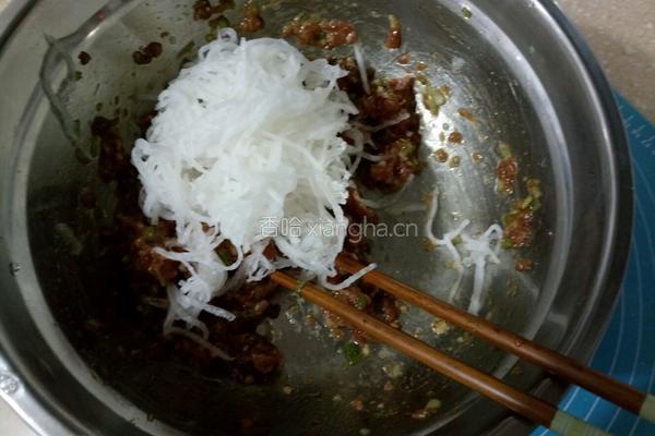 萝卜馅肉饼的做法图解5