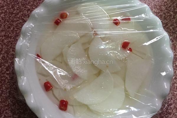 酸辣白萝卜的做法图解8