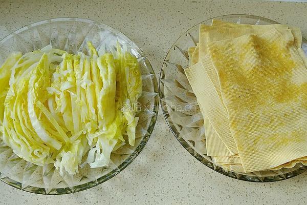 减肥菜卷的做法图解3