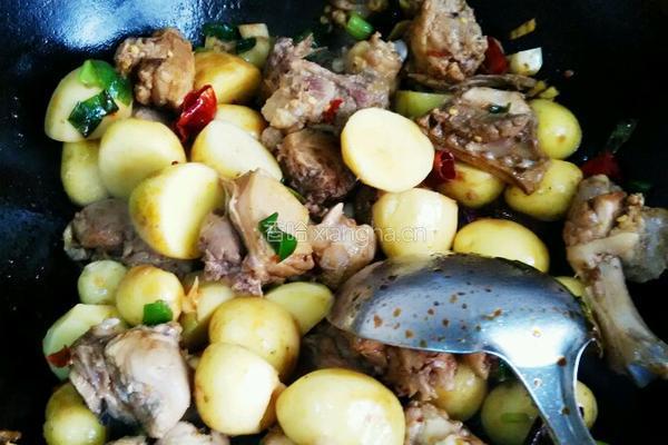 土豆啤酒鸭的做法图解5