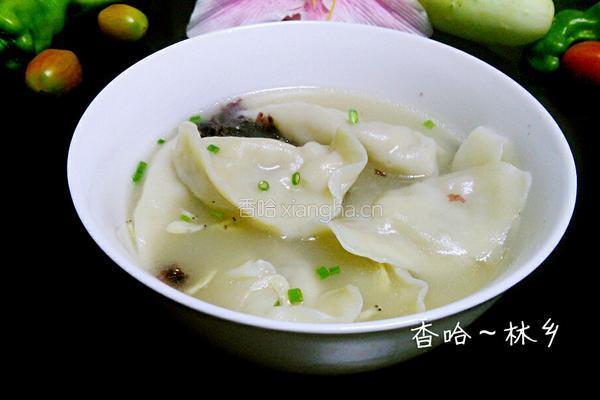 白萝卜鲜肉饺子（白萝卜可是美容的哦）的做法图解29