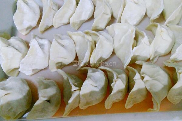 白萝卜鲜肉饺子（白萝卜可是美容的哦）的做法图解21