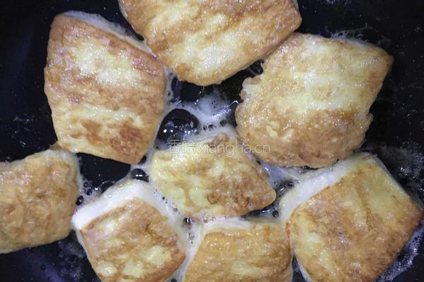 香煎馒头片的做法图解5