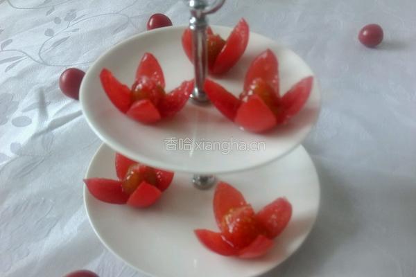 花开圣女果的做法图解5
