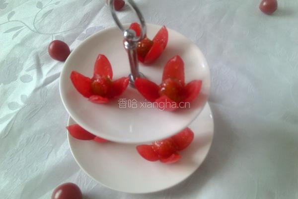 花开圣女果的做法图解6