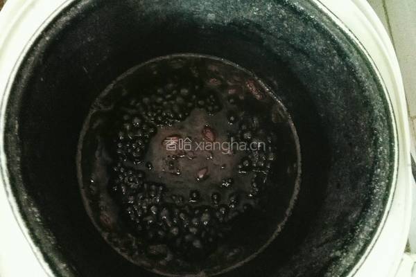 黑糯米红枣粥的做法图解9
