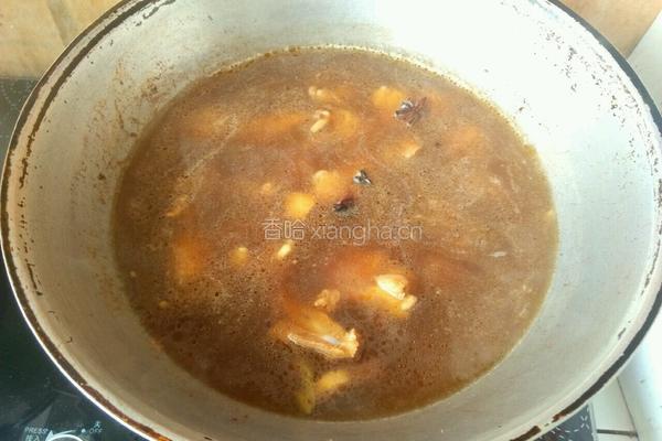 土豆炖鸡腿的做法图解4