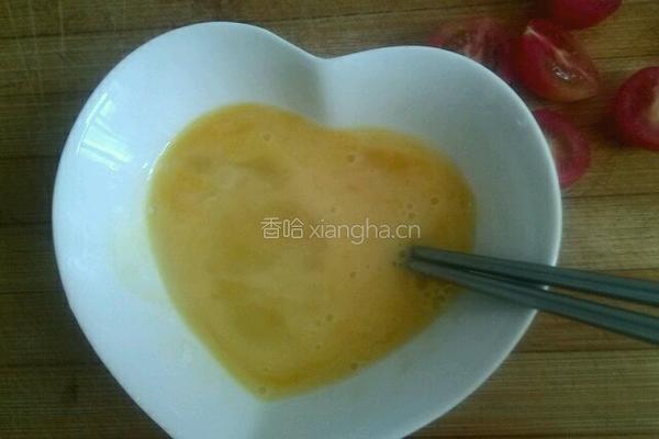 圣女果蛋花汤的做法图解3