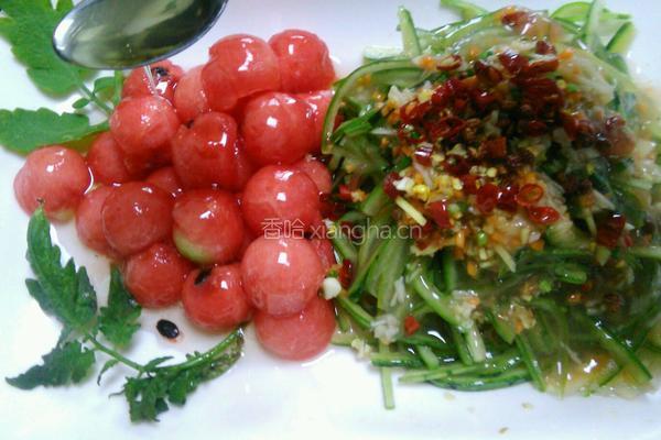 双味西瓜(美容菜哦)的做法图解17