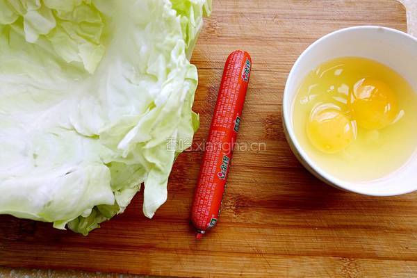 双丝包菜卷的做法图解1